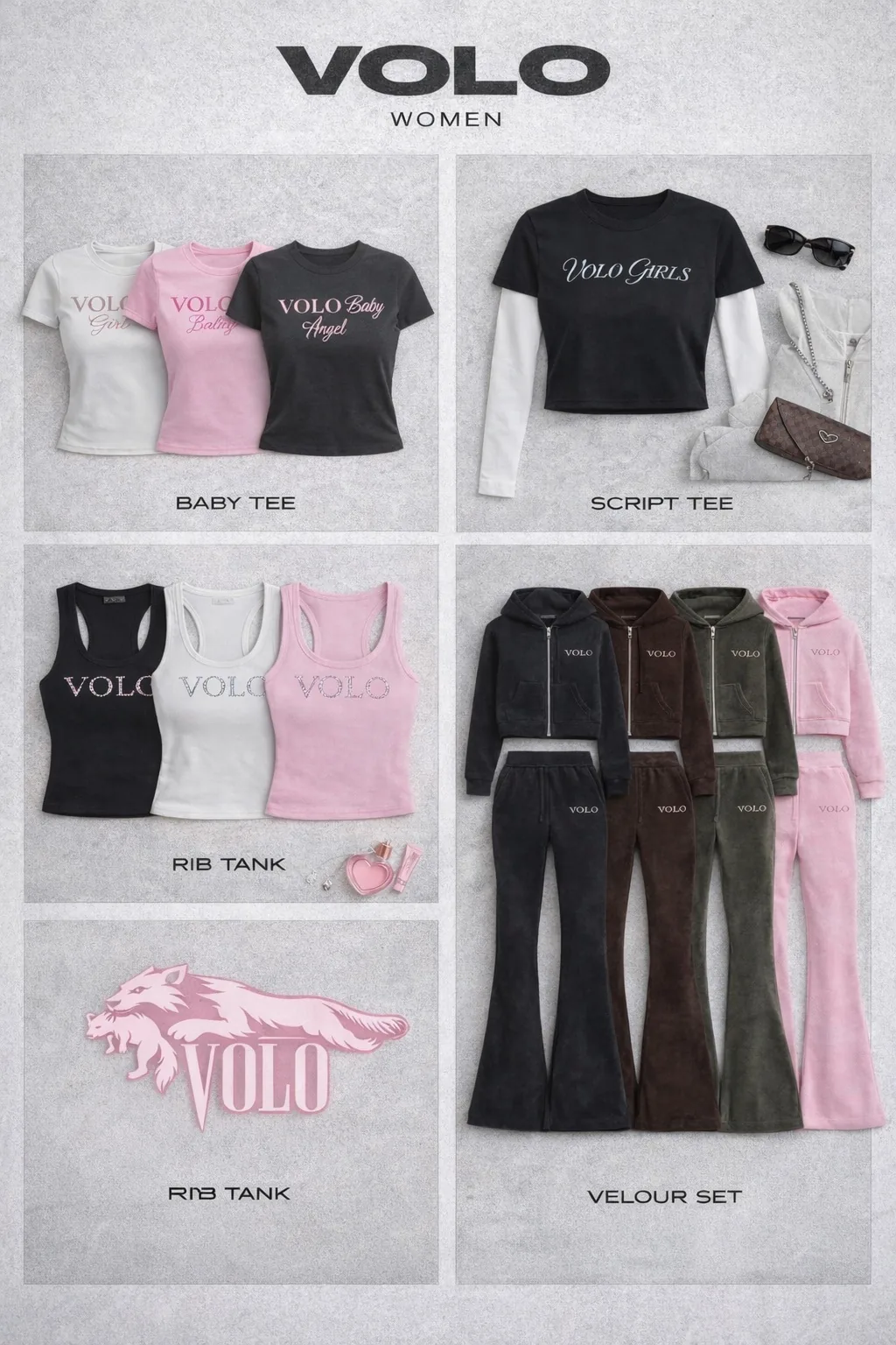 VOLO women preview collage